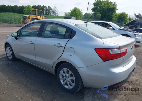 2013 Kia Rio Lx из США, поврежденный, VIN KNADM4A37D6294390
